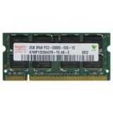 SODIMM DDR2 2GB 2Rx8 PC2-5300S 667MHZ, LAPTOP MEMORY, Hynix HYMP125S64CP8-Y5 AB-C